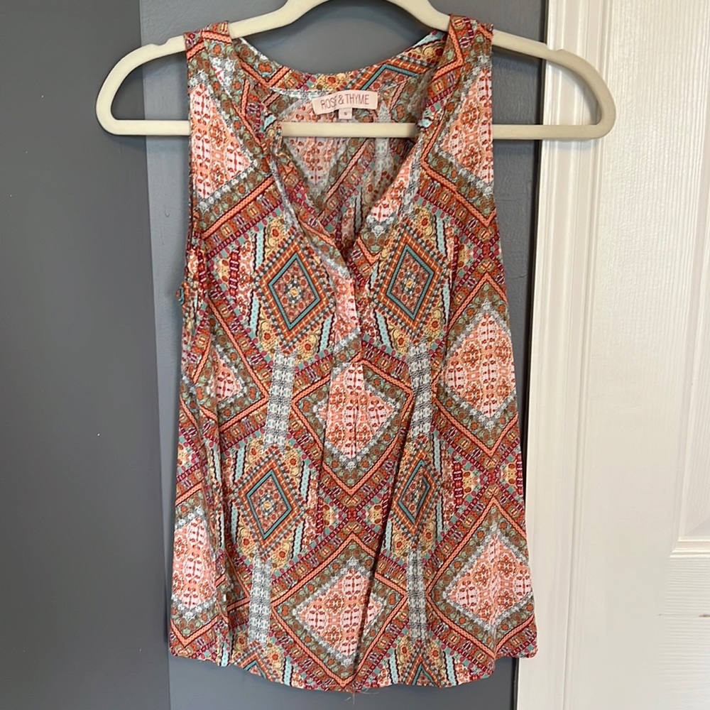 Sleeveless top
